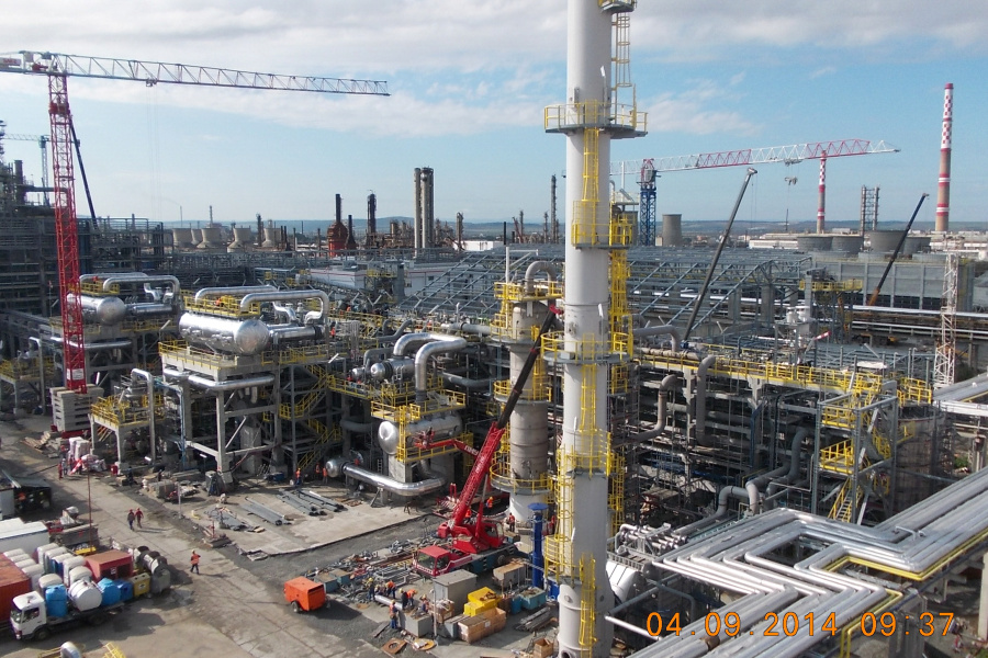 realizzazione impianti petrolchimici